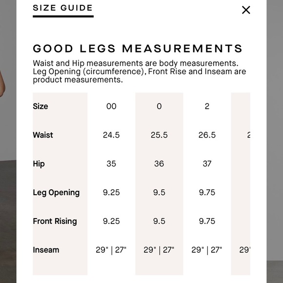 Good American Good Legs Black Jeans 2/26 Skinny - Picture 11 of 11